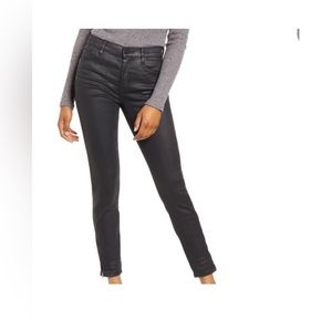 NWT Blanknyc mid rise Coated ankle skinny jeans size 26